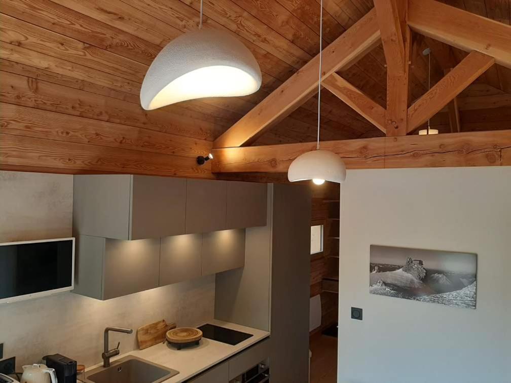 Petit Chalet Neuf Independant 2 Pers "La Cabane De Jean " Briancon  Exterior photo